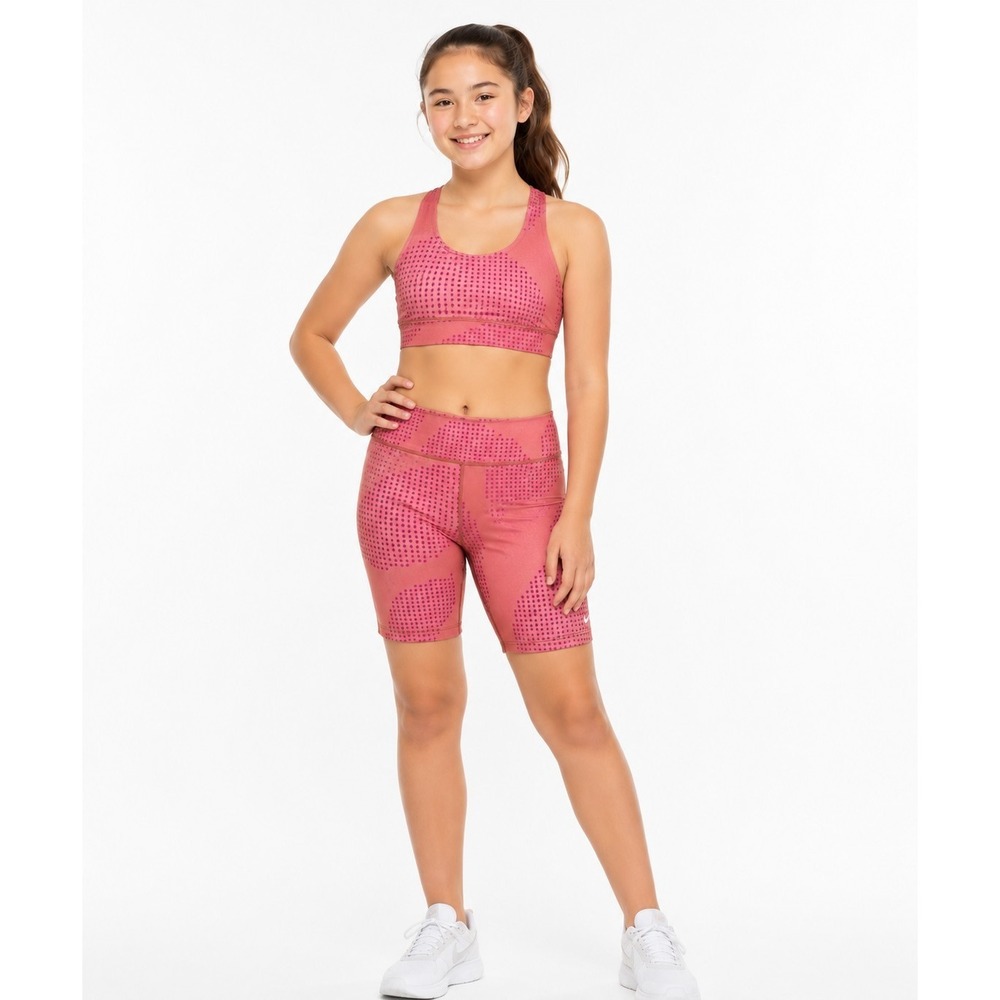 New Nike Biker Shorts Girls Size 14 Gym Dance Activewear Athleisure
